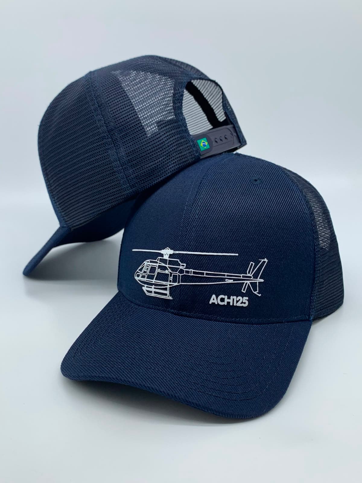 FLIGHT CAP - AIRBUS ACH125 AZUL (N. 38/26) — foto 1