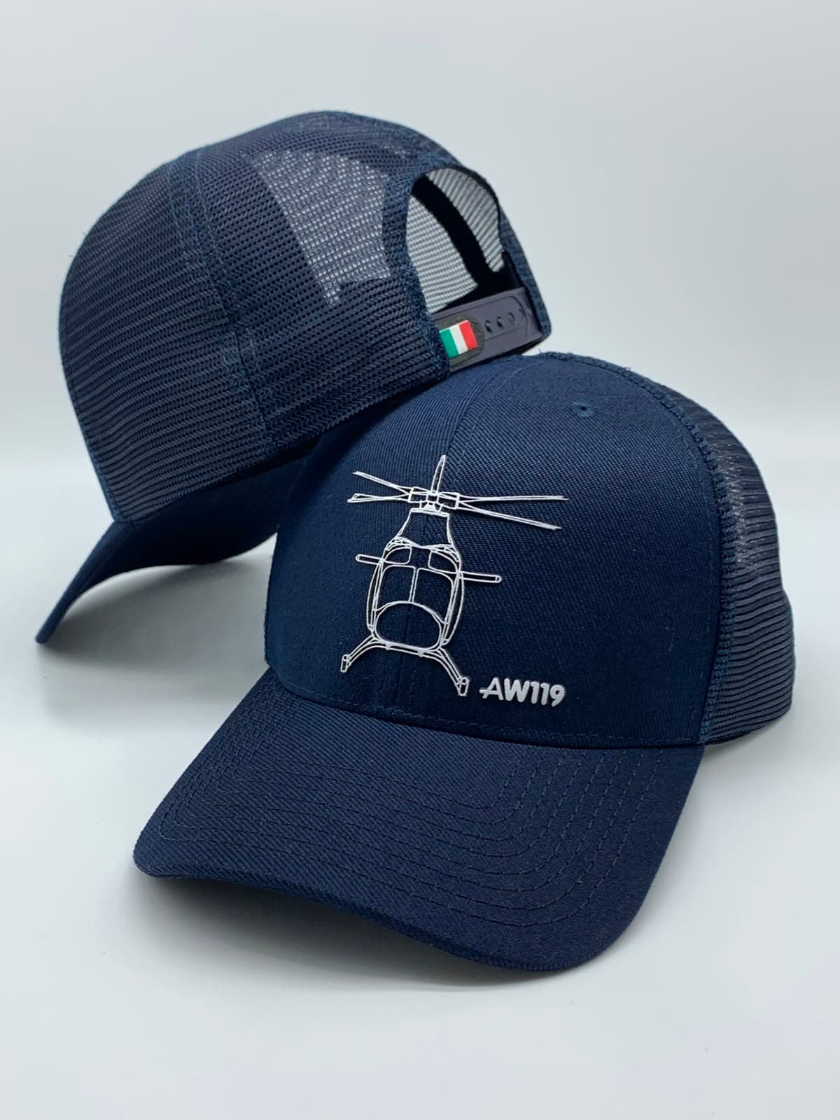 FLIGHT CAP - AW119 AZUL (N. 34/26) — foto 1