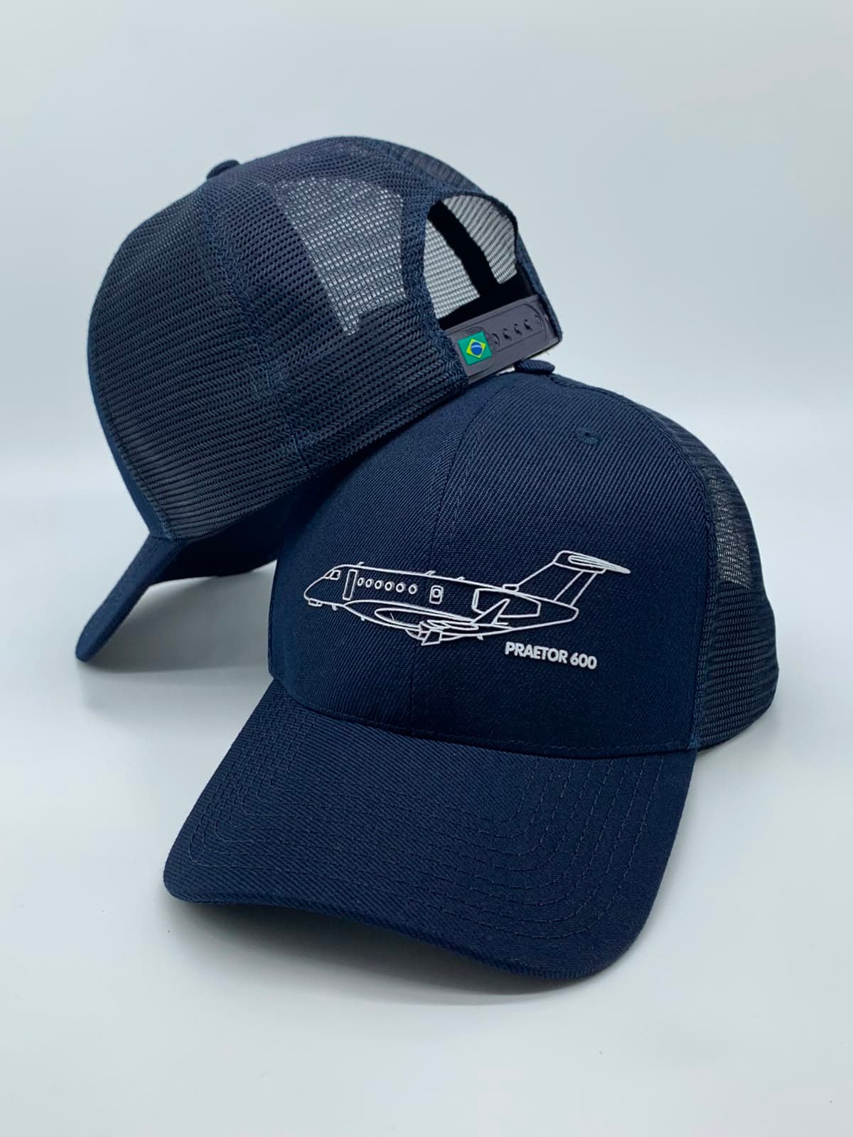 FLIGHT CAP - EMBRAER PRAETOR 600 AZUL (N. 51/26) — foto 1
